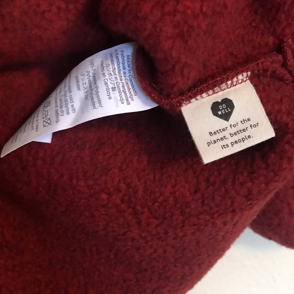 Madewell sherpa teddy pullover sweater size Medium - Picture 6 of 6